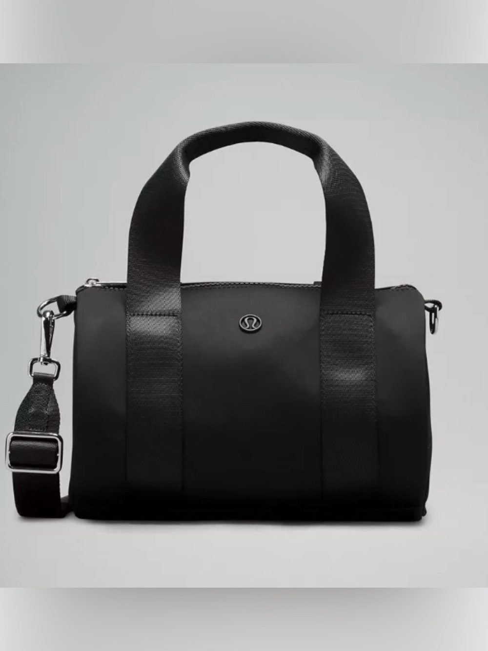 NWOT 🍋 Lululemon Knit Nylon Mini Barrel Duffle Bag 5L